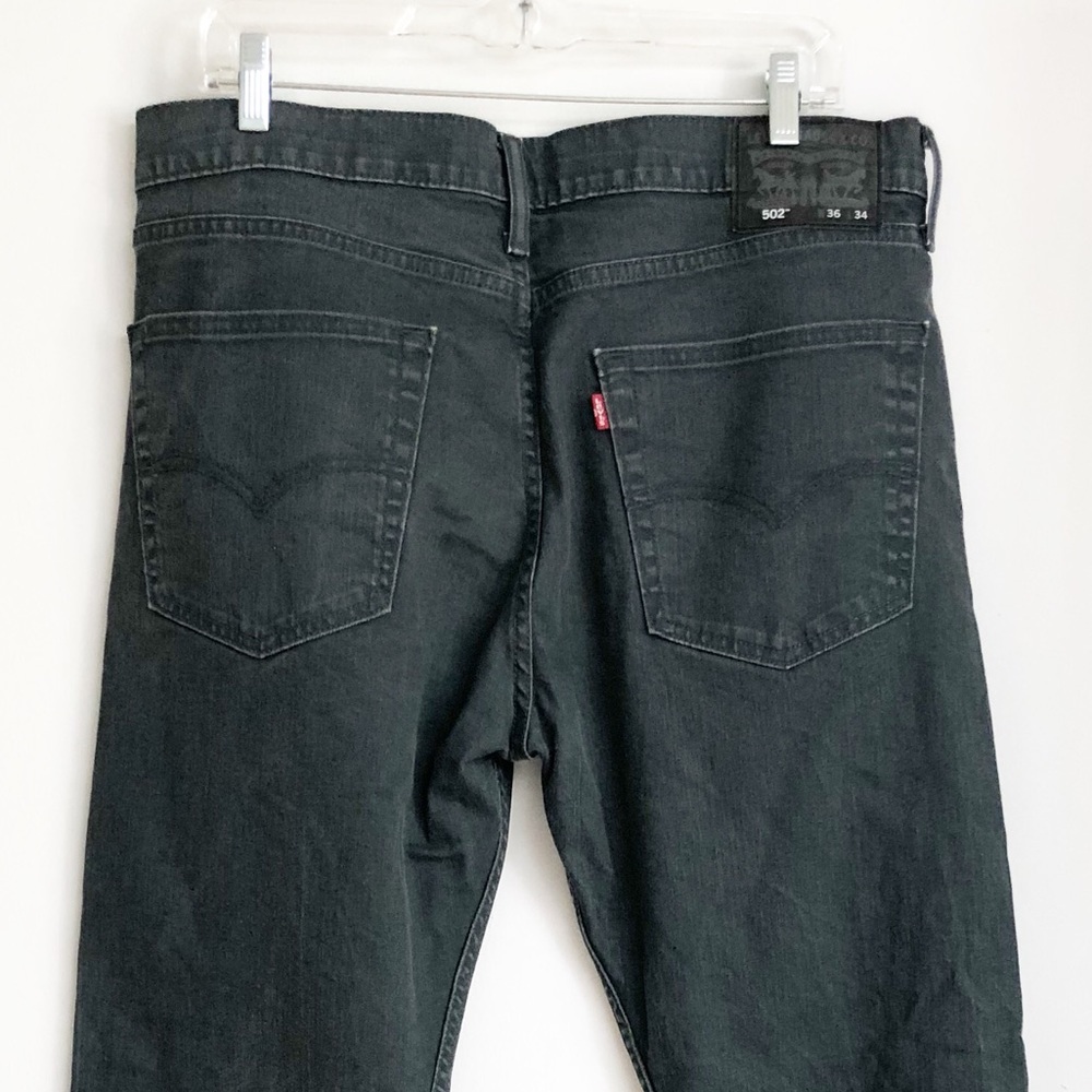 Like New Levi’s 502 Charcoal Jeans 36x34